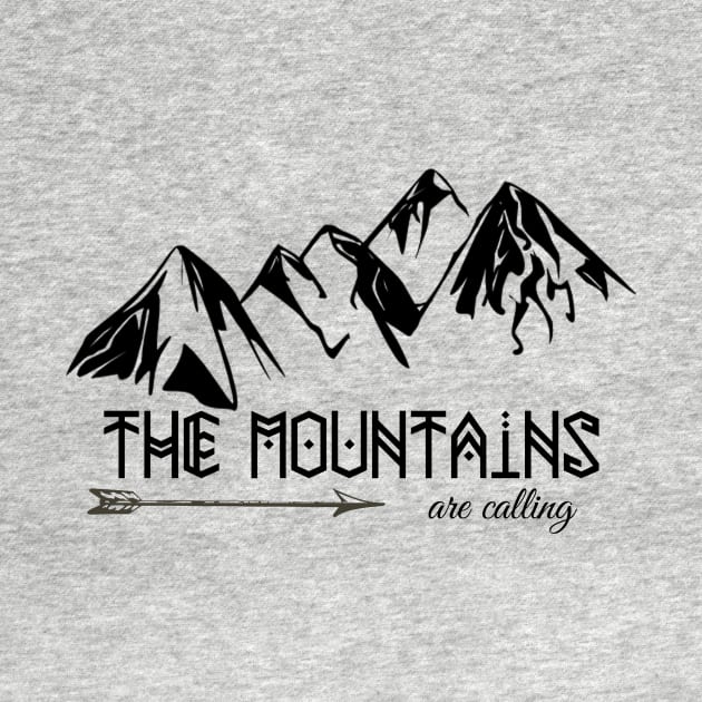 The Mountains are Calling, B by cheekymonkeysco